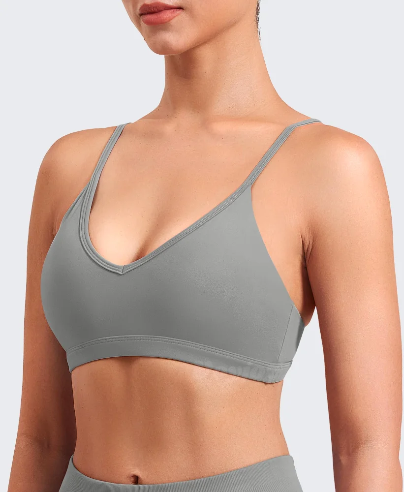 VOYJOY Cross-Strap Sports Bra, view 2