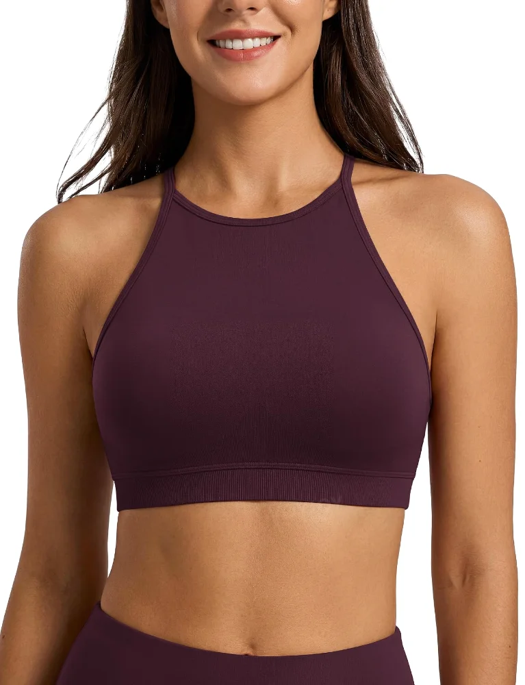 VOYJOY High-Neck Sports Bra, view 3