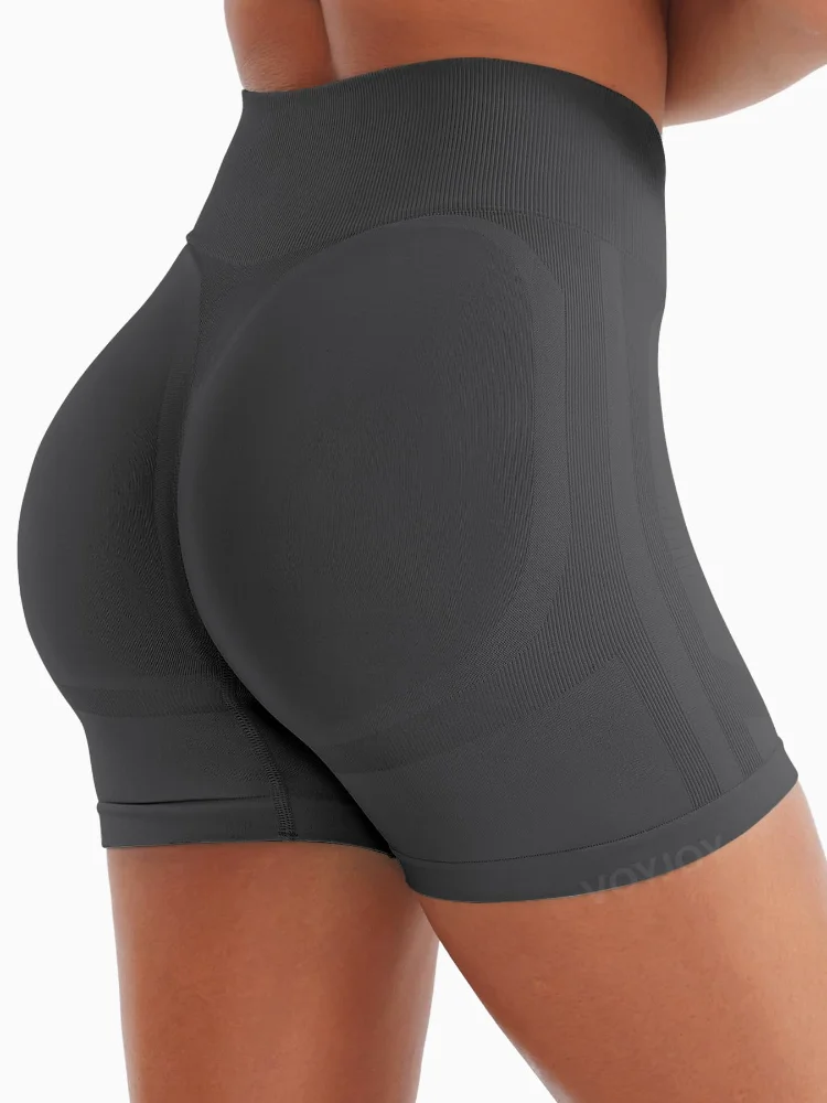 VOYJOY High-Waist Workout Shorts 4.5", view 3