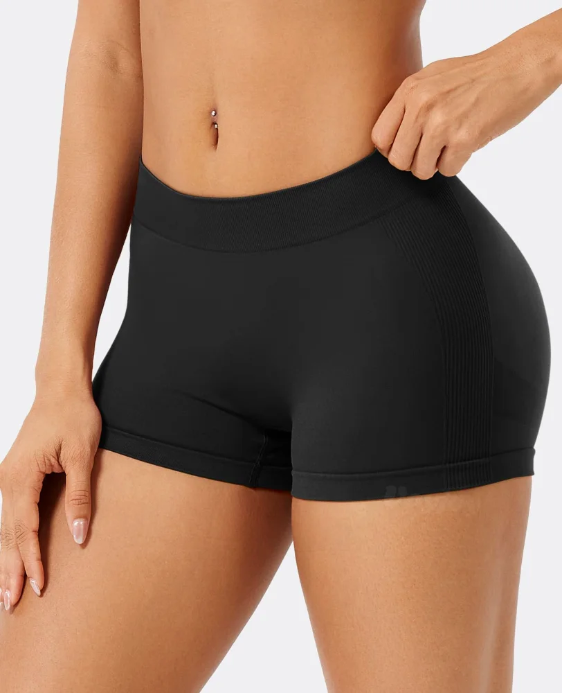 VOYJOY Low-Rise Biker Shorts 2.5", view 2