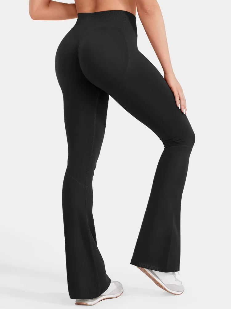 VOYJOY Mini Flare Leggings, view 3