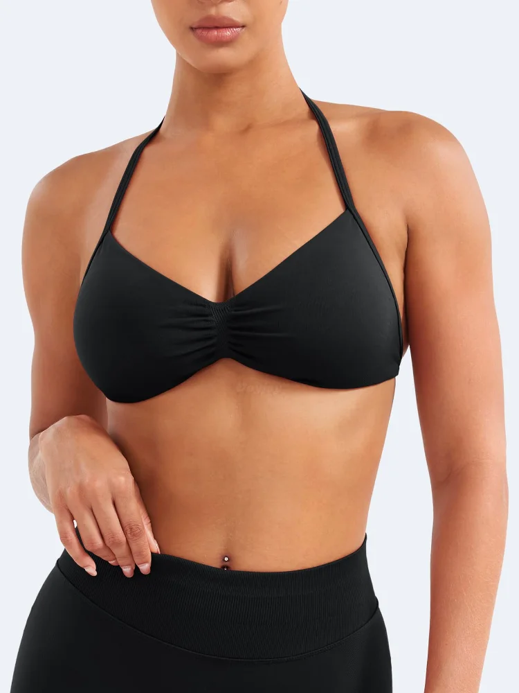 VOYJOY Open-Back Strappy Bra, view 3