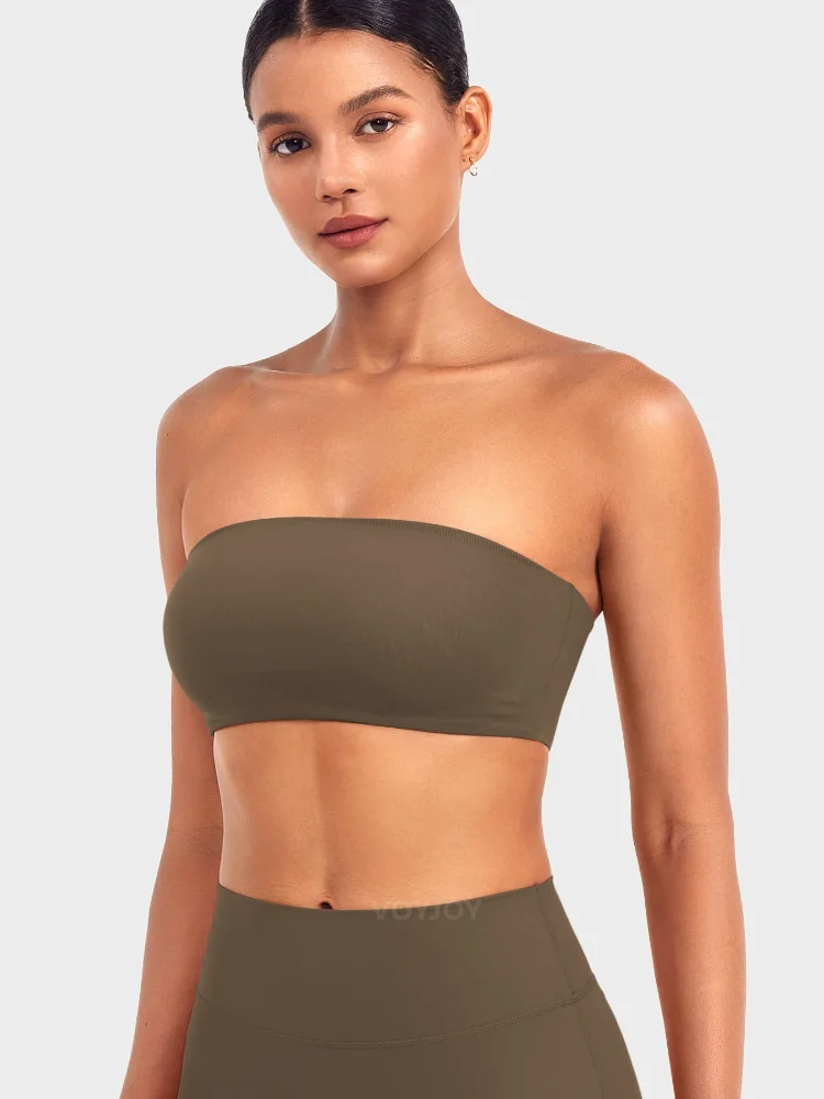 VOYJOY Seamless Bandeau Bra, view 2