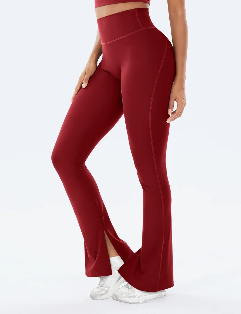 VOYJOY Split-Hem Leggings, view 2