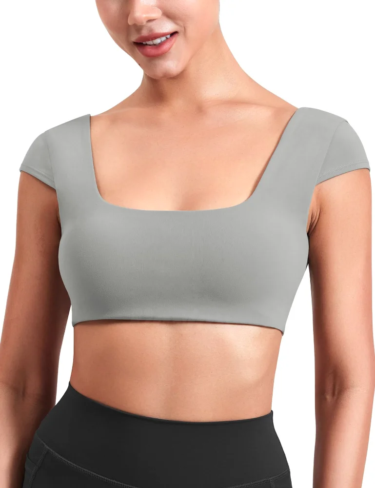 VOYJOY Square-Neck Tee