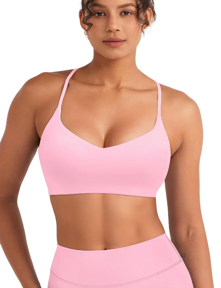 VOYJOY Twist-Knot Sports Bra