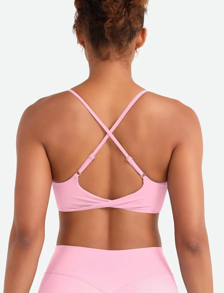 VOYJOY Twist-Knot Sports Bra, view 2